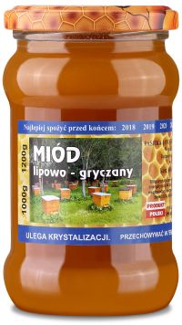 Miód lipowo-gryczany